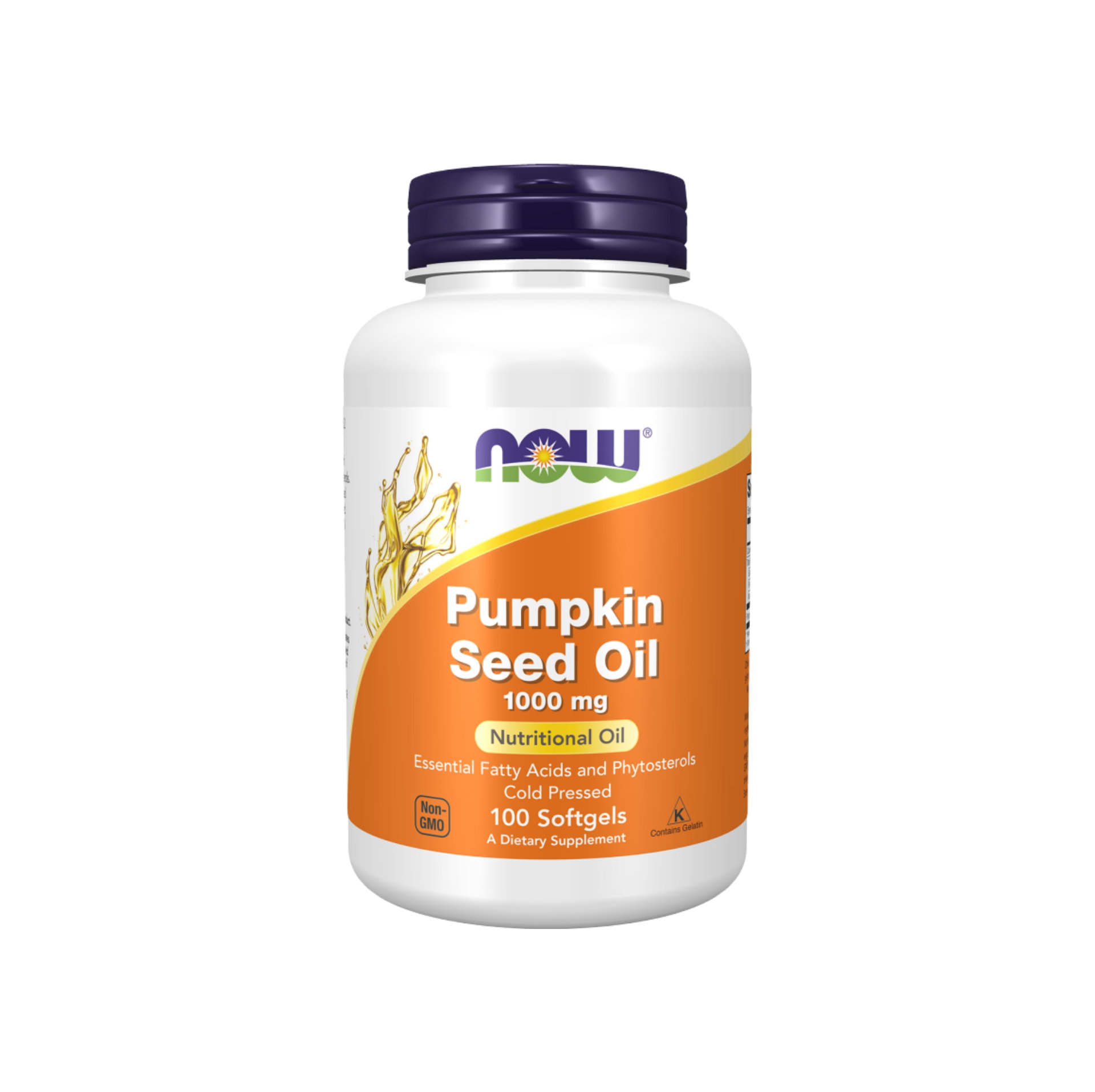 NOW - Pumpkin Seed Oil 1000 mg Softgels_0