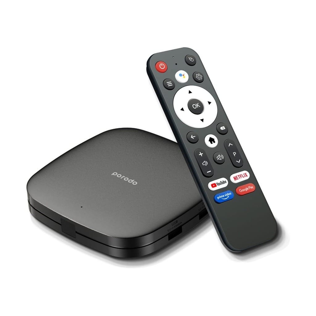 PORODO ANROID TV BOX 1080P 2GB RAM 8G ROM BLACK PD-ANTVB-BK_2