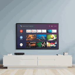 PORODO ANROID TV BOX 1080P 2GB RAM 8G ROM BLACK PD-ANTVB-BK