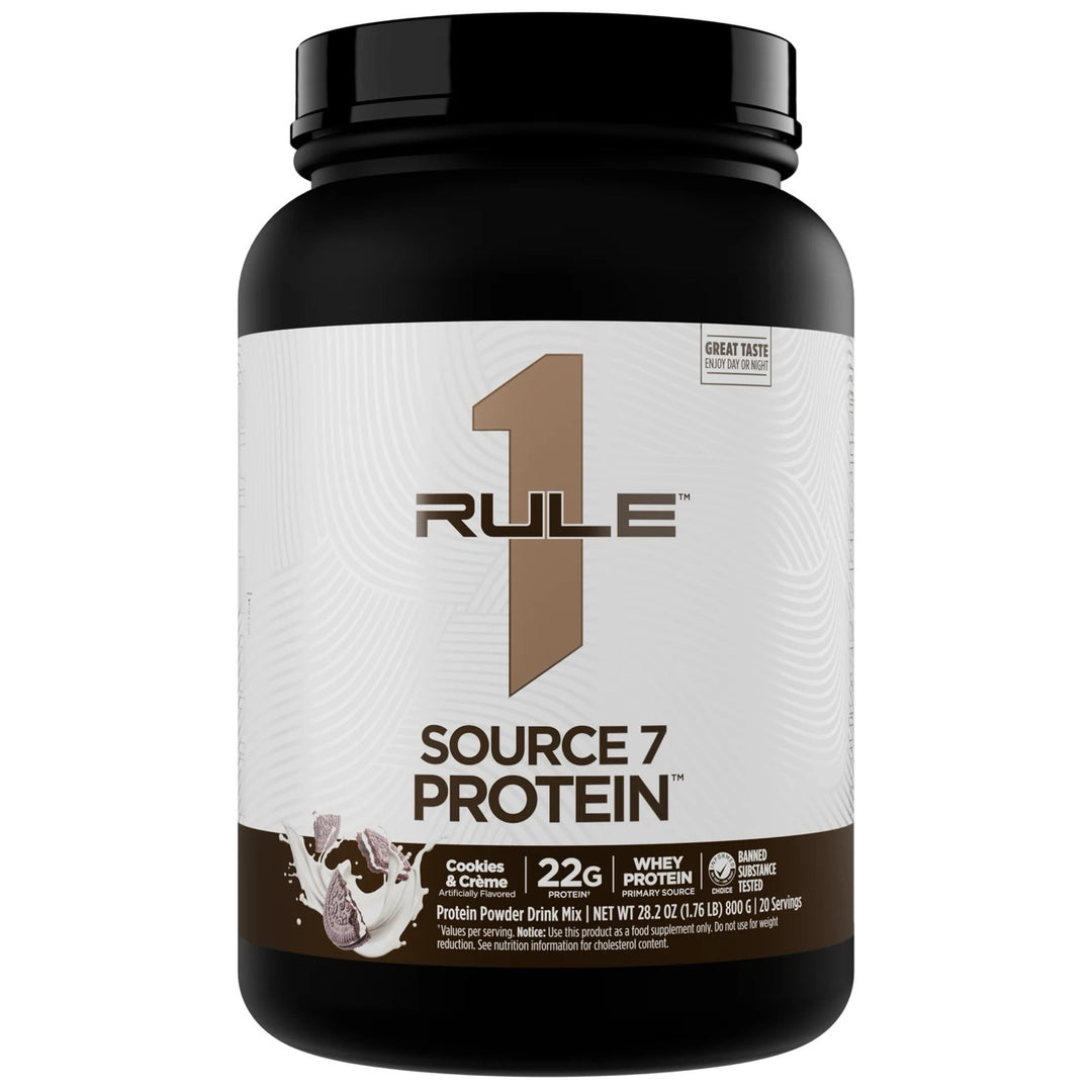 RULE 1 R1 SOURCE7 PROTEIN 1.8LBS COOKIES & CREME
