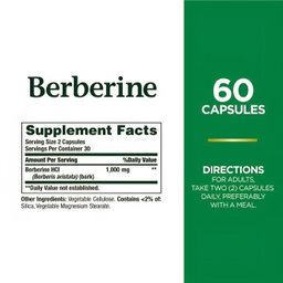 Nature's Bounty - Berberine 1000 mg