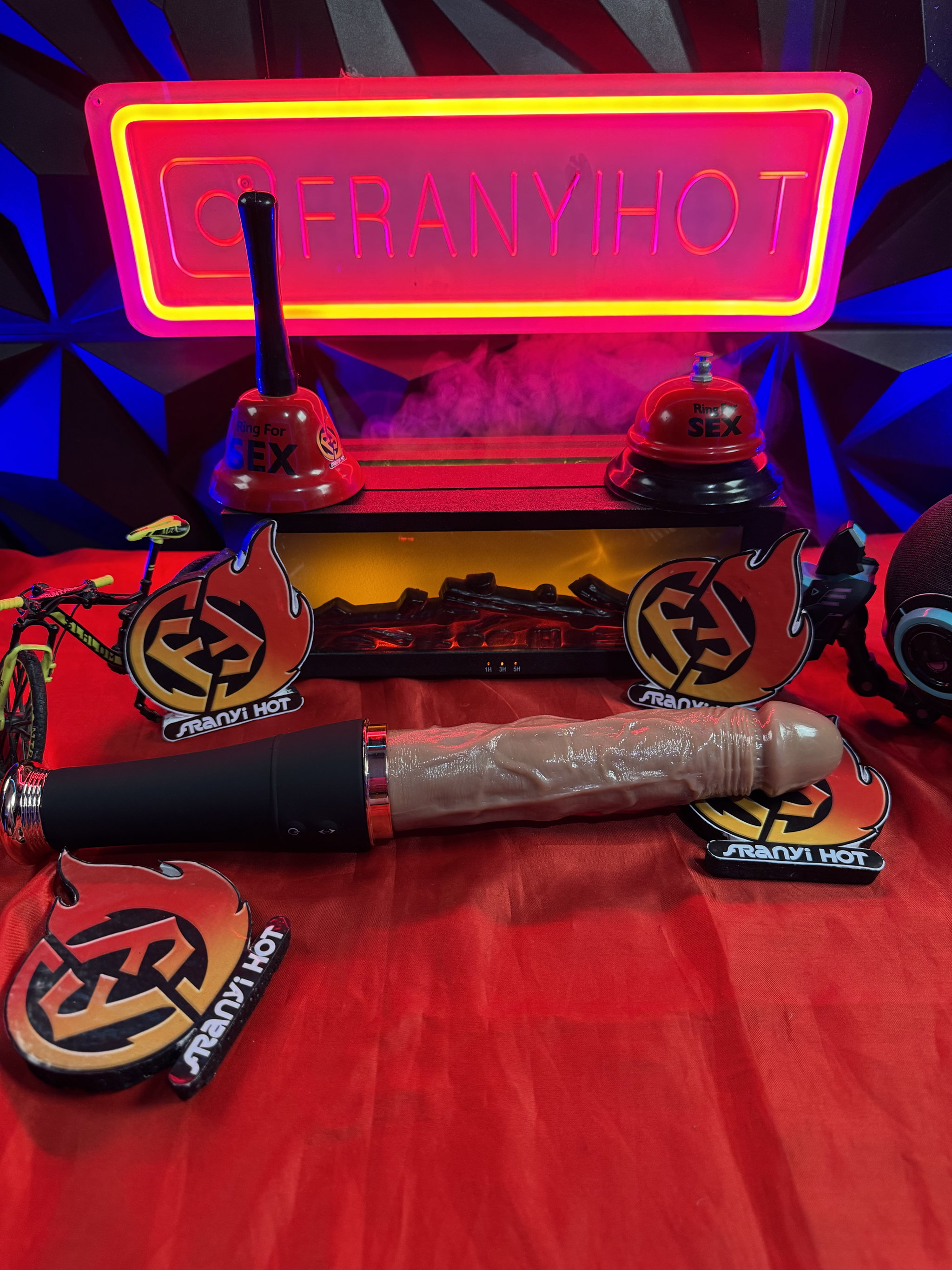 Bate vibratorio con lengua vibratoria recargable _0