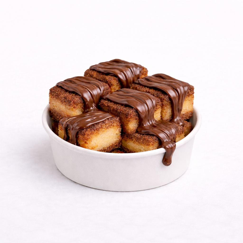 Churro Cheesecake con Nutella _0