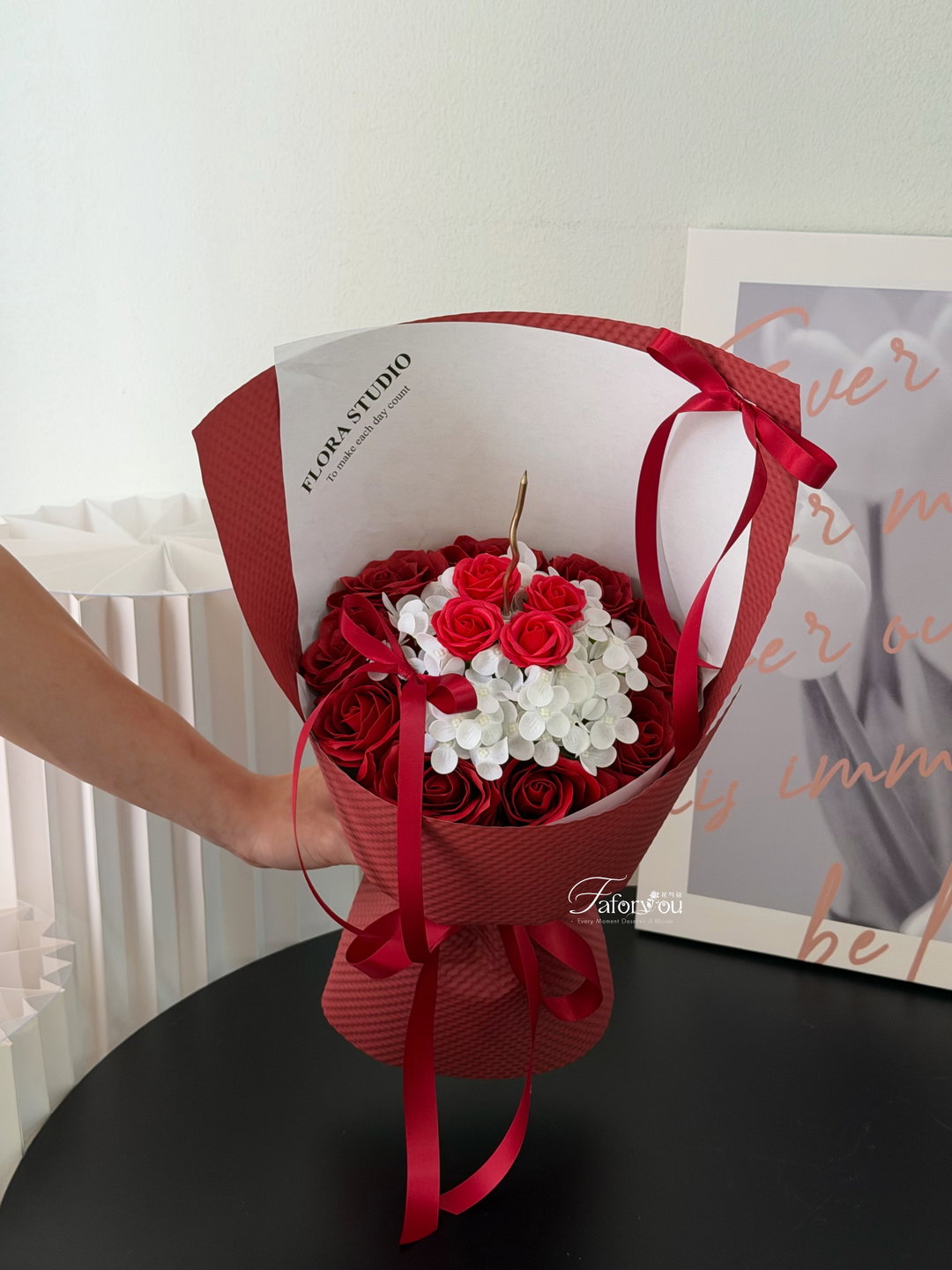 Birthday Cake Soap Flower Bouquet | 生日蛋糕香皂花束