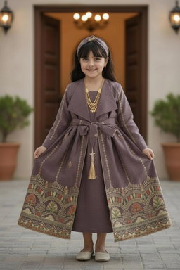 purple garangao dress