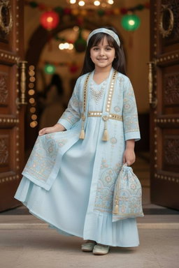 baby blue garangao dress 