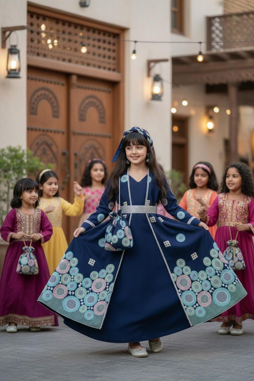blue garangao dress_0