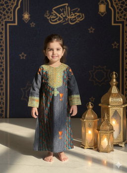 embroidered gefer jalabiya 