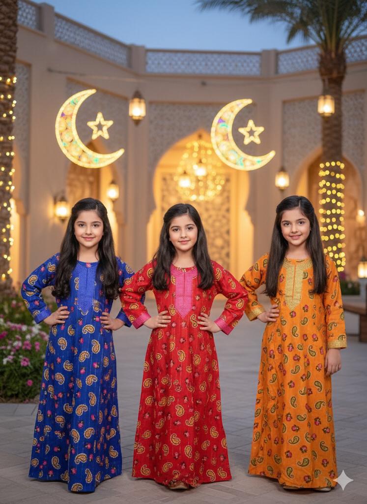 embroidered cachew jalabiya 