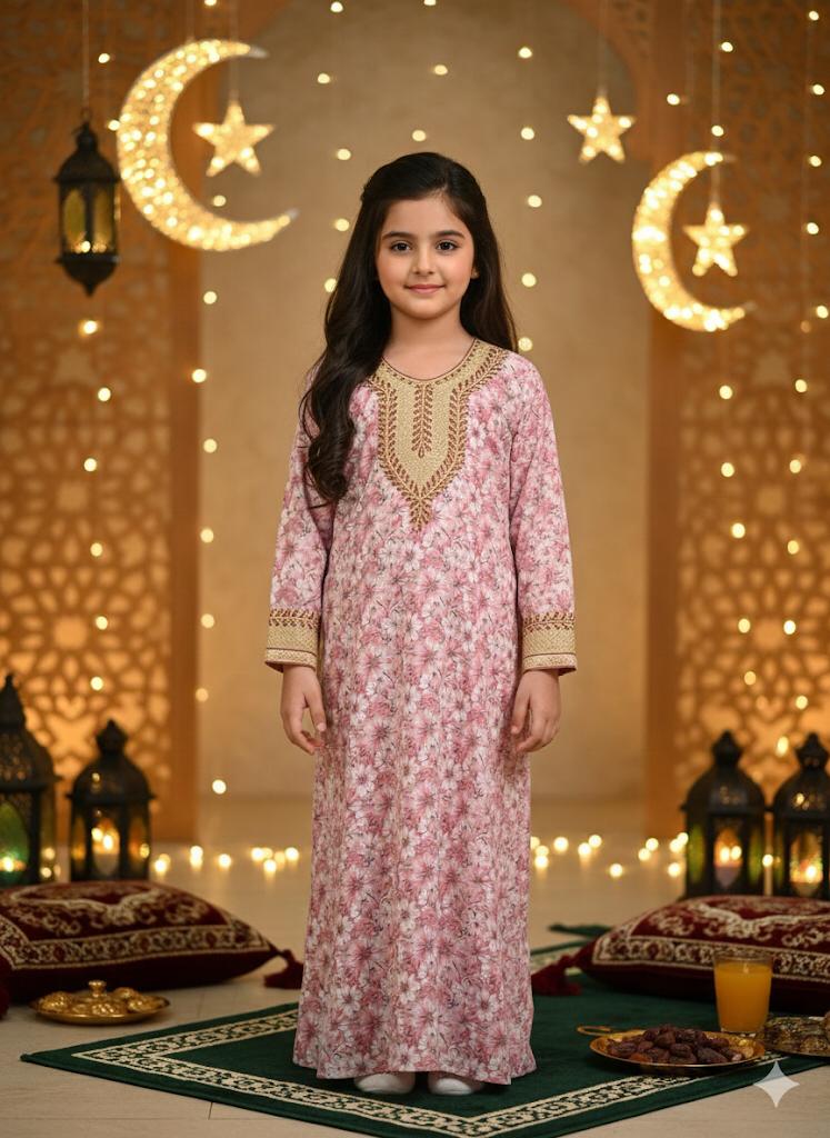 embroidered jalabiya