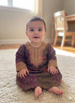 embroidered gefer jalabiya 
