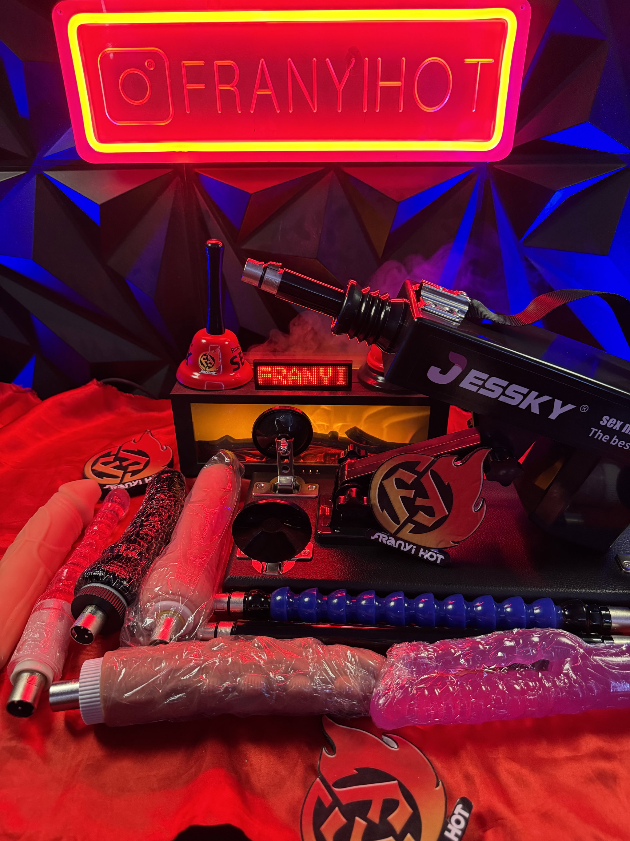 Máquina automatizada con 7 accesorios y regulador de velocidad _1