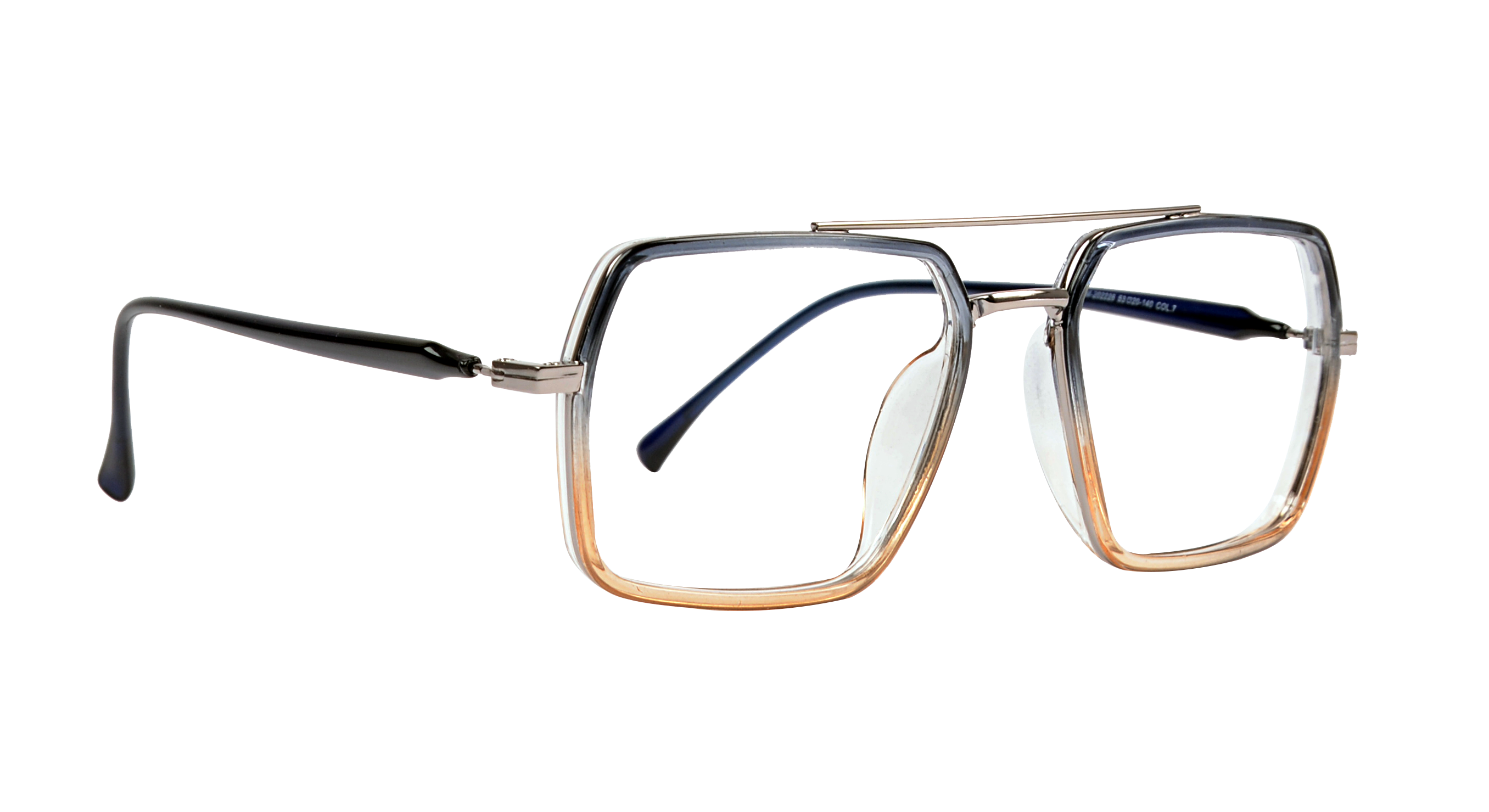 METAL RIM DUO RING |202228 |Full Rim |Fibre |GREY-Fibre |53-20-140