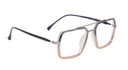METAL RIM DUO RING |202228 |Full Rim |Fibre |GREY-Fibre |53-20-140