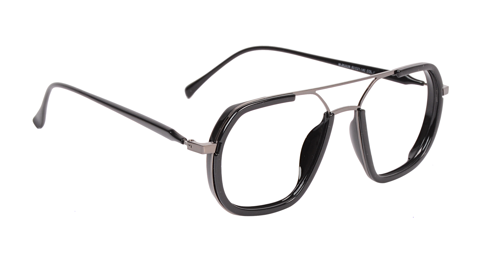 METAL RIM DUO RING |202229 |Full Rim |Fibre |BLACK-Fibre |53-21-140_1