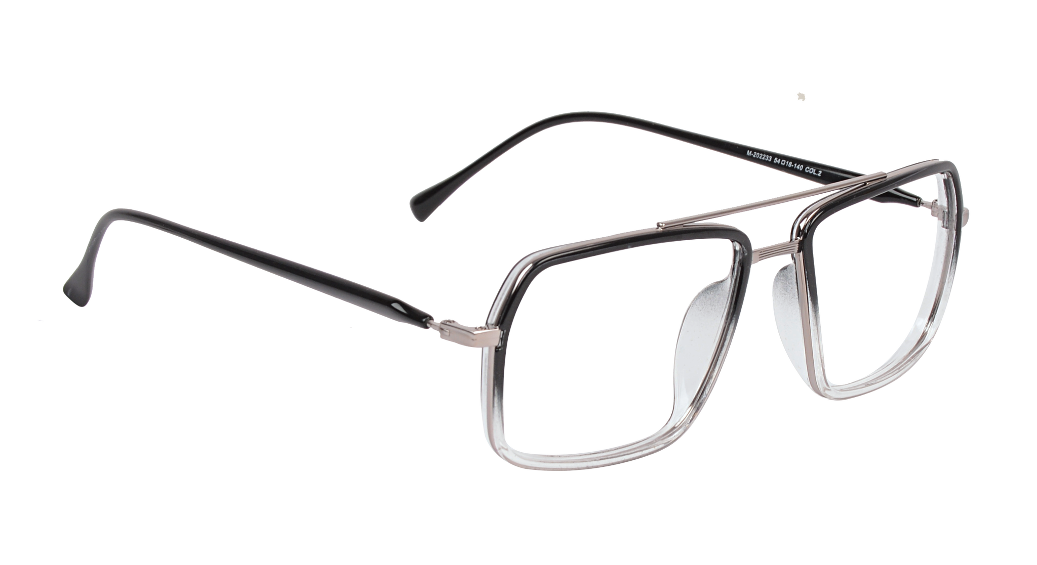 METAL RIM DUO RING |202233 |Full Rim |Fibre |GREY-Fibre |54-18-140_1