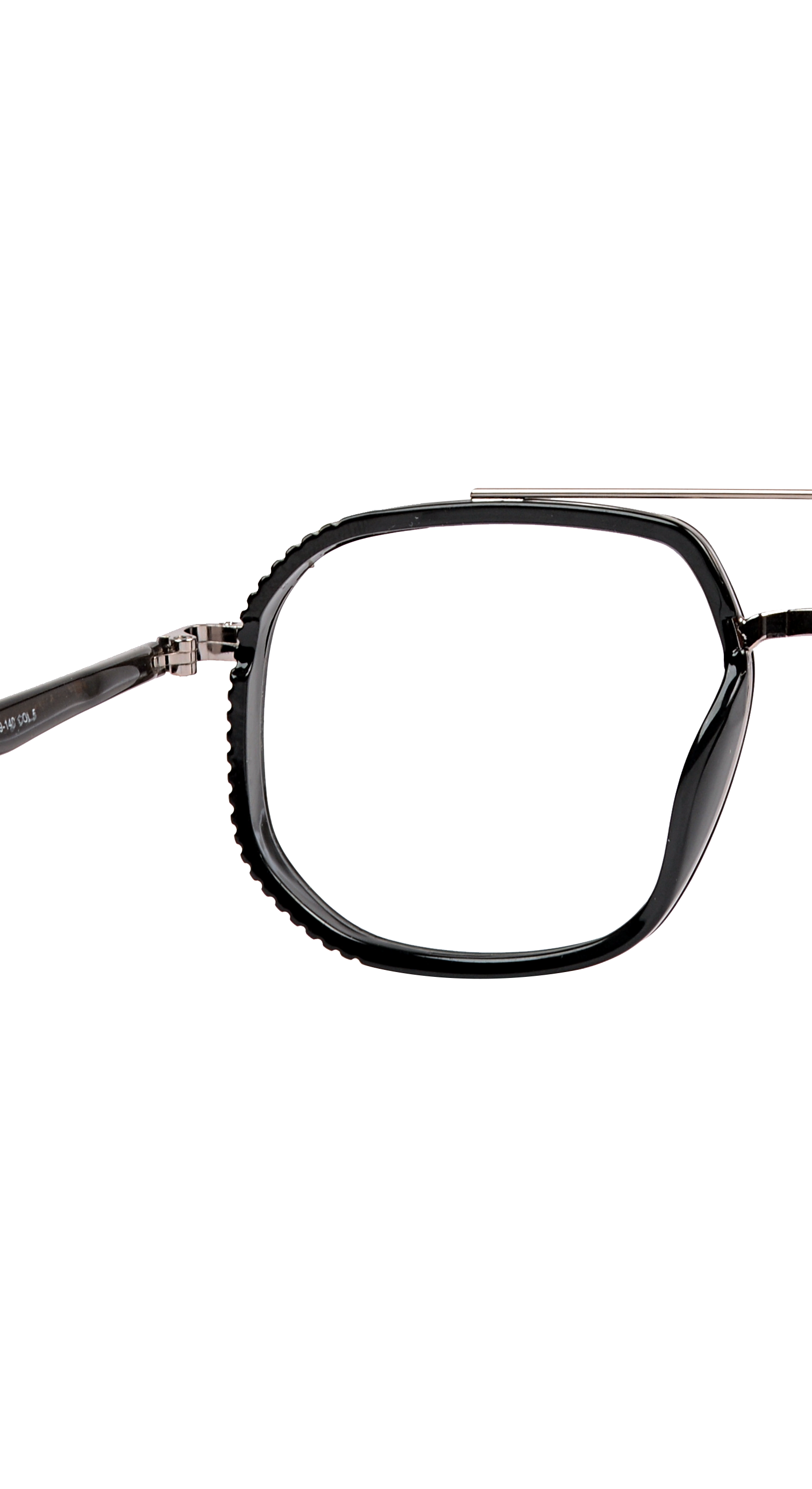 METAL RIM DUO RING |202237 |Full Rim |Fibre |BLACK-Fibre |53-19-140_6