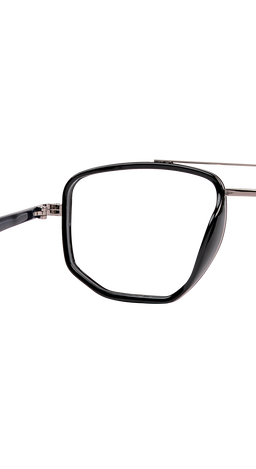 METAL RIM DUO RING |202238 |Full Rim |Fibre |BLACK-Fibre |52-18-140