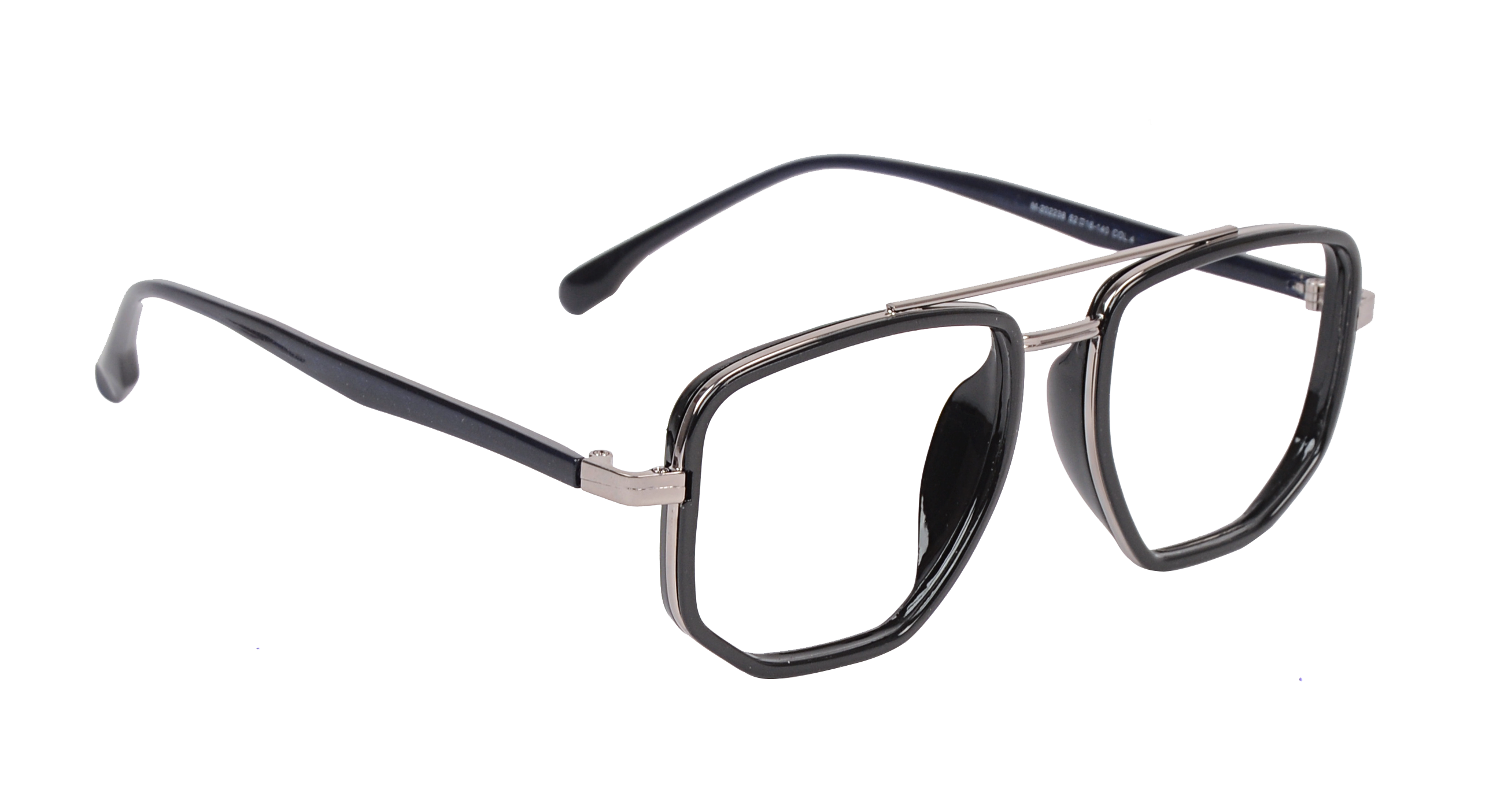 METAL RIM DUO RING |202238 |Full Rim |Fibre |BLACK-Fibre |52-18-140_1