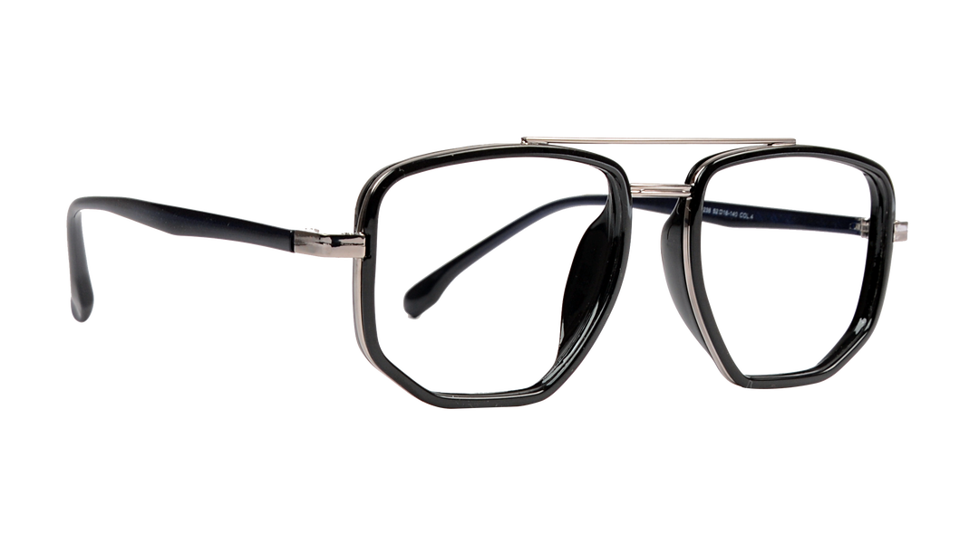 METAL RIM DUO RING |202238 |Full Rim |Fibre |BLACK-Fibre |52-18-140