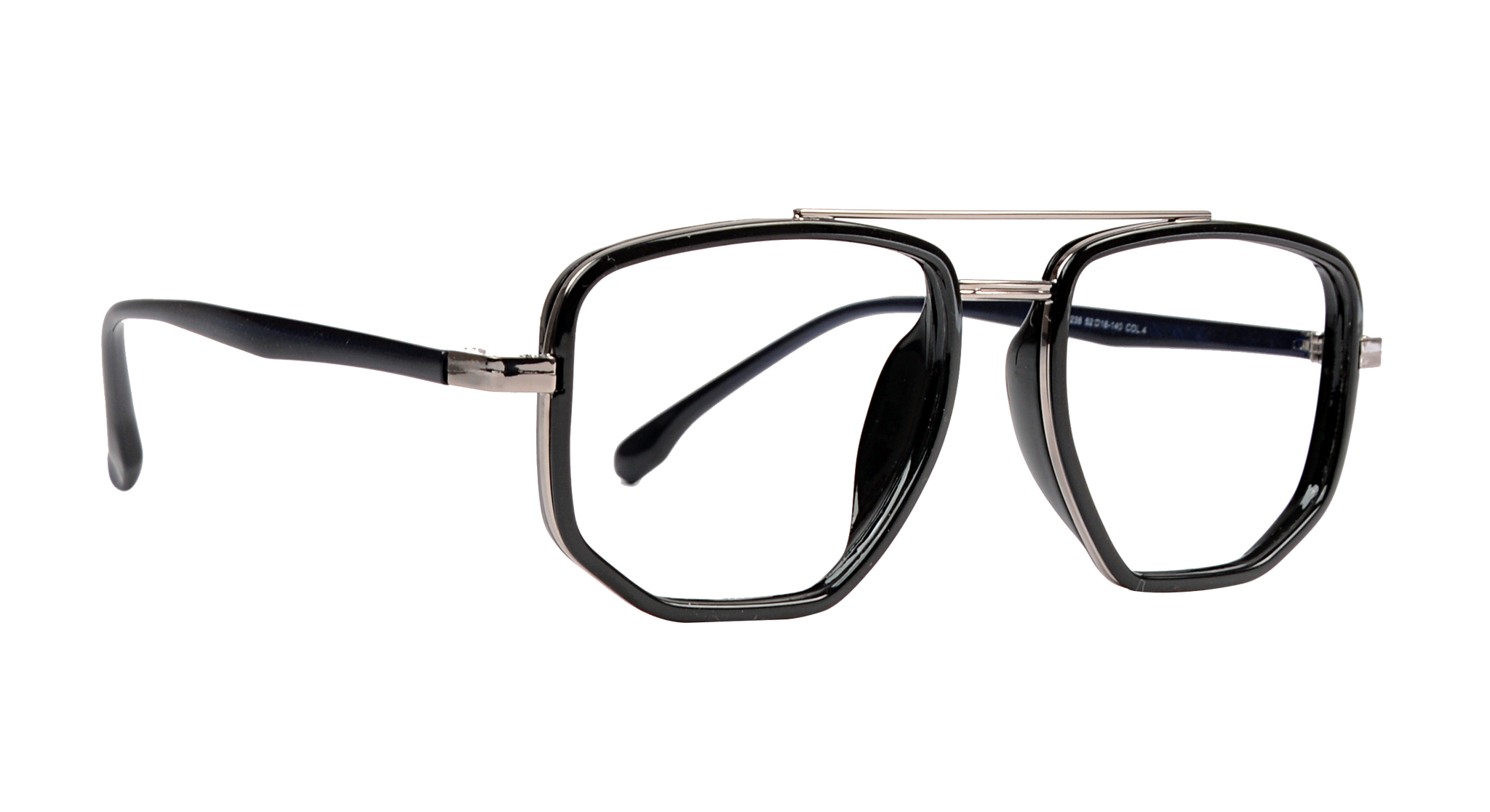 METAL RIM DUO RING |202238 |Full Rim |Fibre |BLACK-Fibre |52-18-140_0