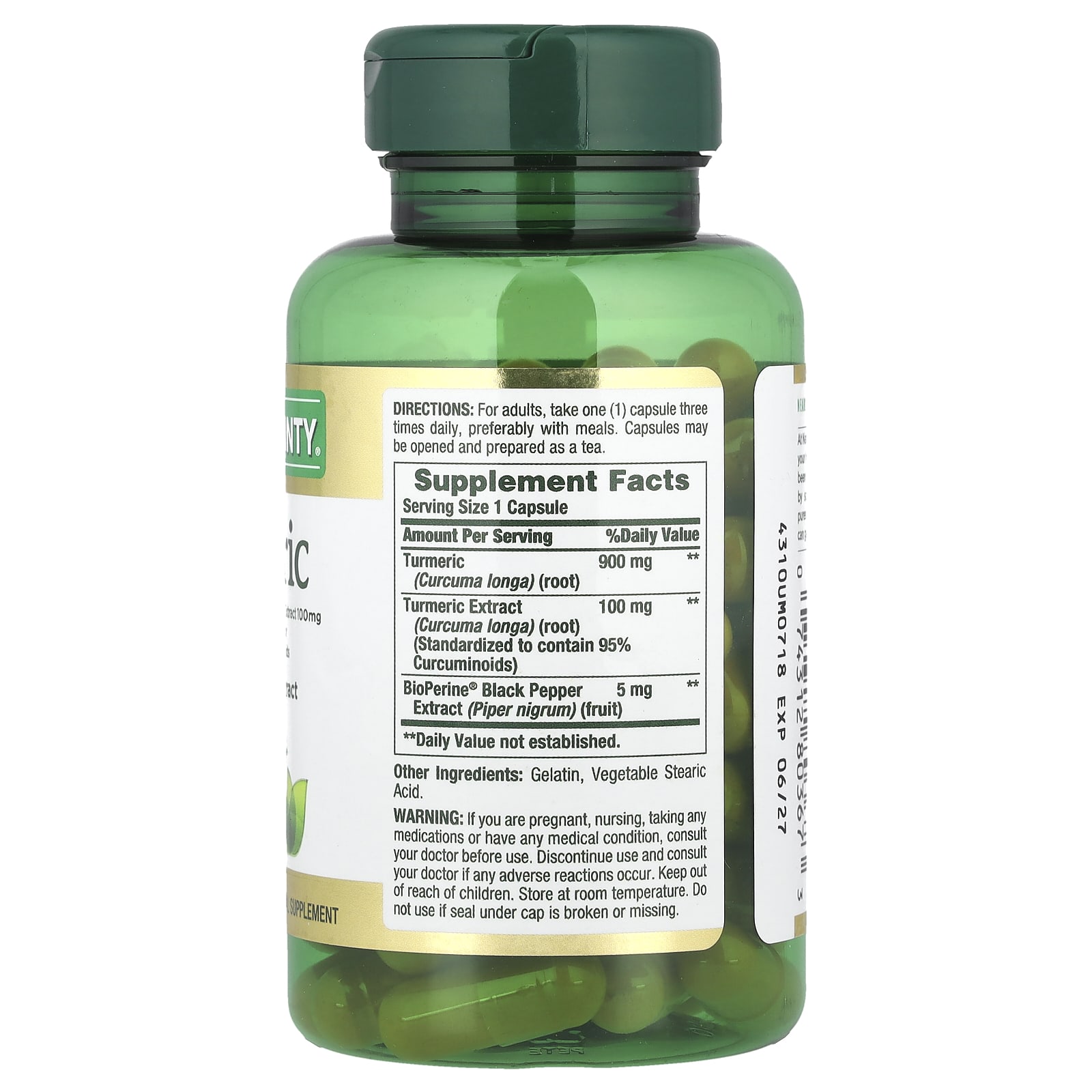 Nature's Bounty - Turmeric  1000 mg_1