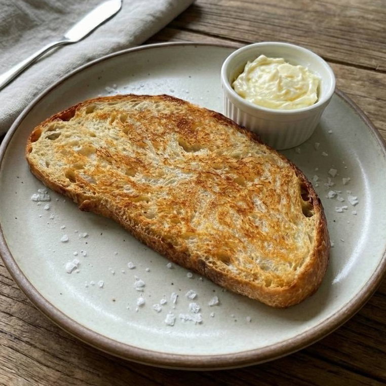 Sourdough Toast with Butter