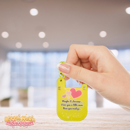 Caleb Flip Phone Acrylic Keychain