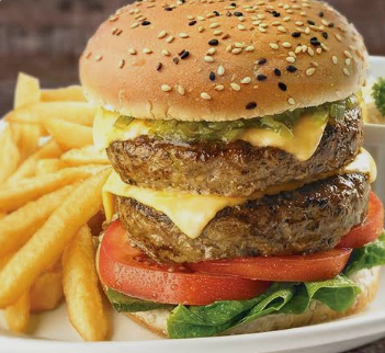 DOUBLE BEEF  CHEESE BURGER_0