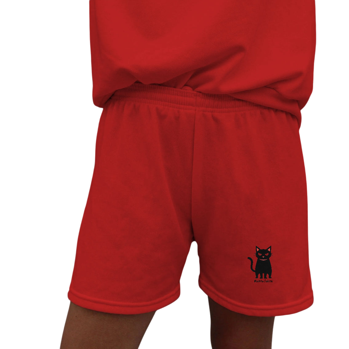 Shorts "Mente felina" _0