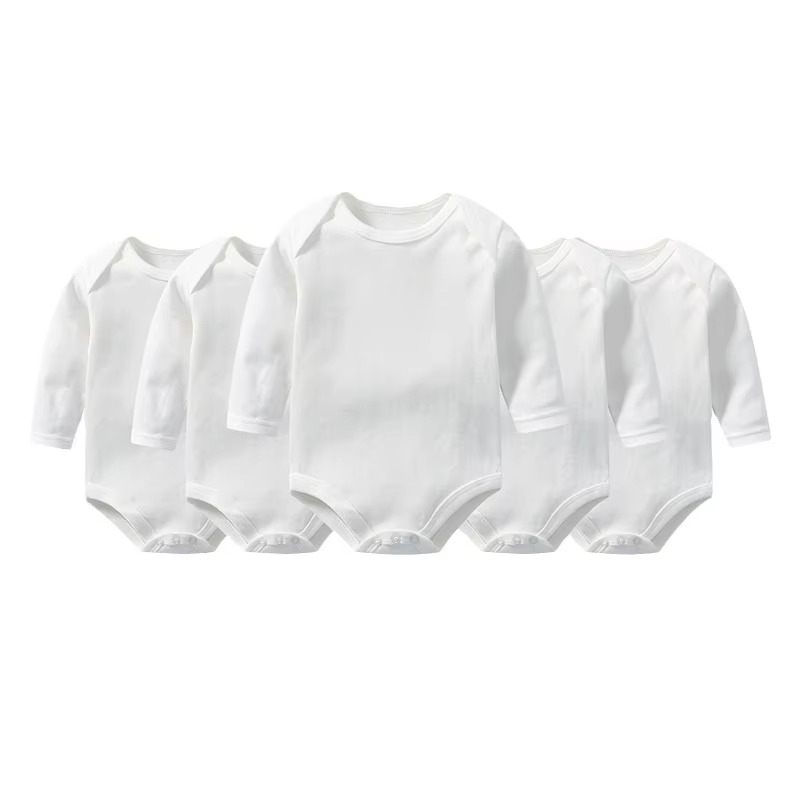 👶👕 Long-Sleeved Baby Onesies (3-Pack)_0