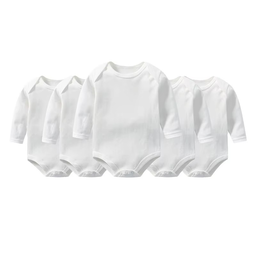 👶👕 Long-Sleeved Baby Onesies (3-Pack)