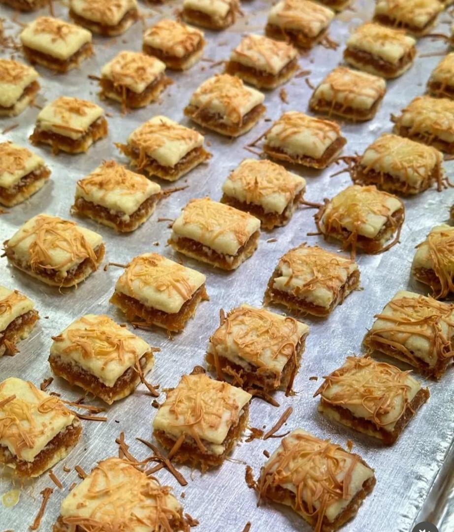 Cheesy Pineapple Tart🍍_0