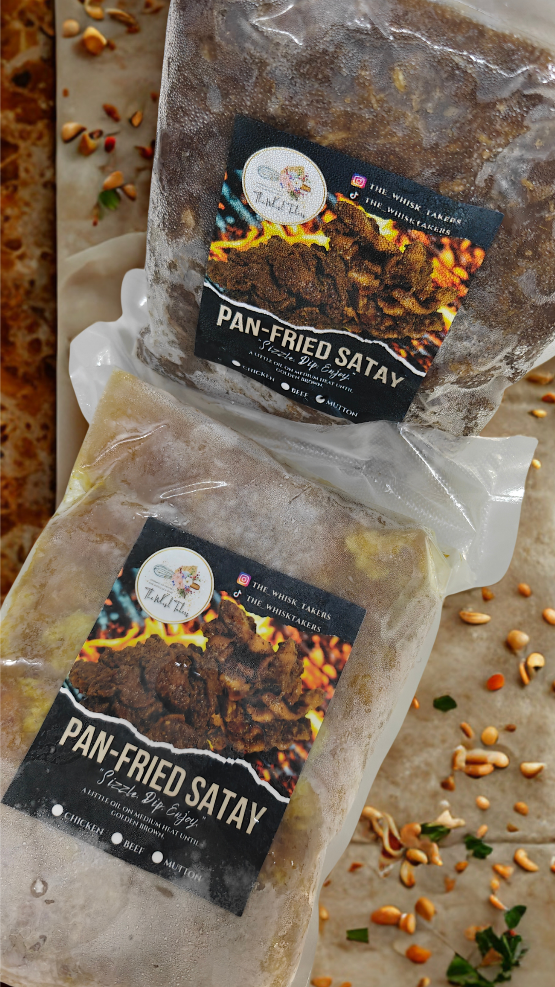 Frozen Pan-Fried Satay - 500g_1