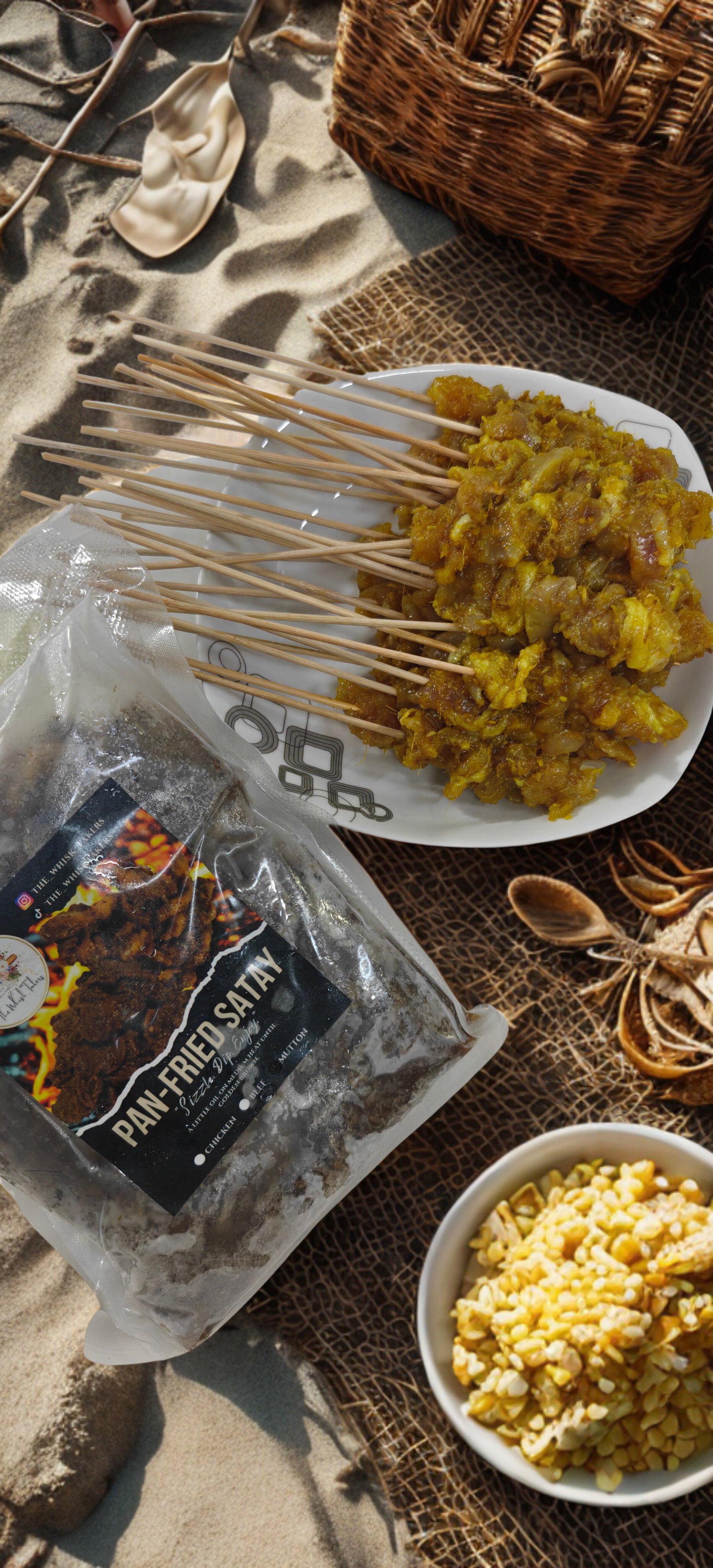 Frozen Pan-Fried Satay - 500g_0