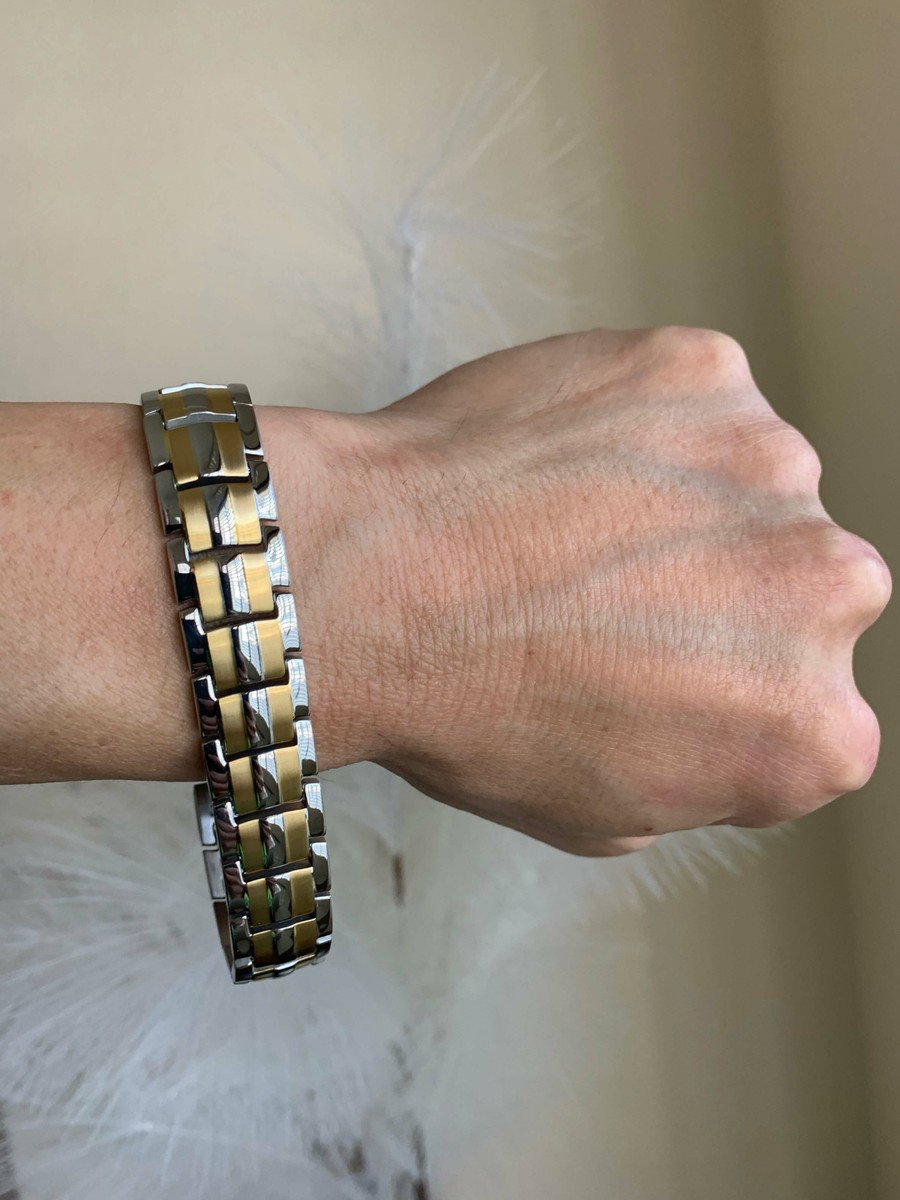 MAGNETIC BRACELETS ( SILVER - GOLD)_1
