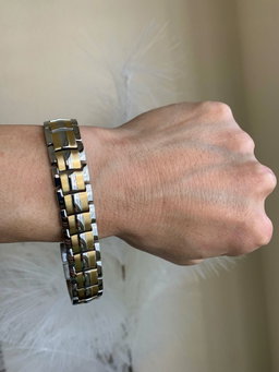 MAGNETIC BRACELETS ( SILVER - GOLD)