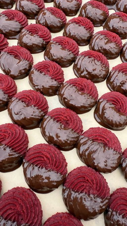 Red Velvet Butter Cookies (30pcs)