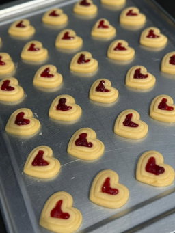 Strawberry Butter Cookies (25pcs)