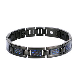 MAGNETIC BRACELETS (BLACK- BLUE )
