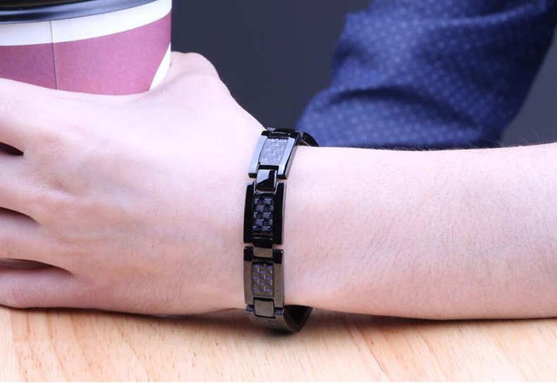 MAGNETIC BRACELETS (BLACK- BLUE )_3