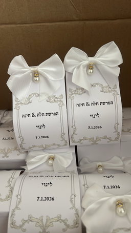 נר בועות גדול עם כרטיסייה 