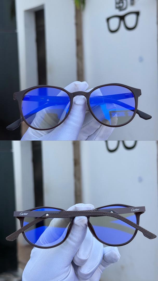 JWLE_0046 Cartier framed blue photochromic lenses eyeglasses_3