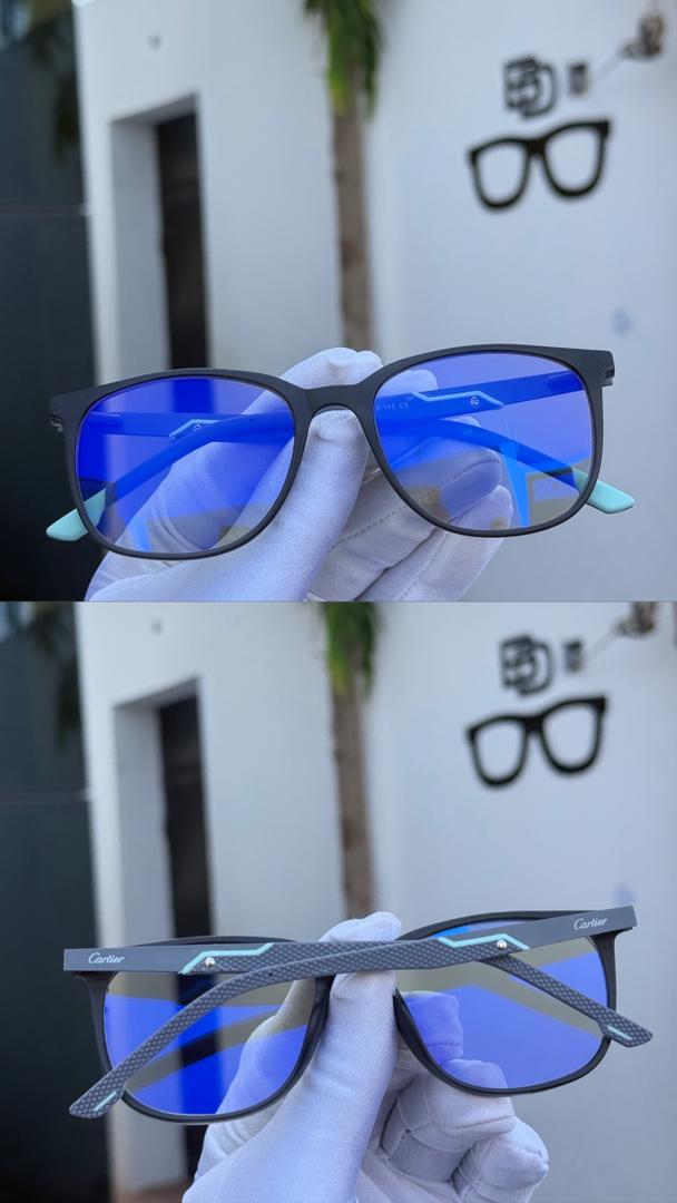 JWLE_0046 Cartier framed blue photochromic lenses eyeglasses_9