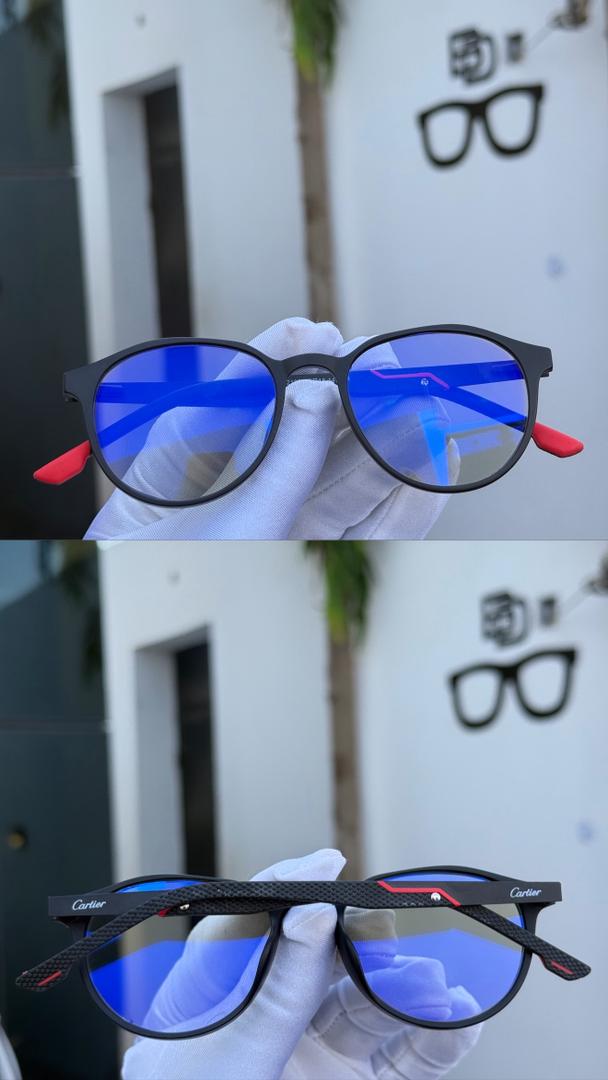 JWLE_0046 Cartier framed blue photochromic lenses eyeglasses_5