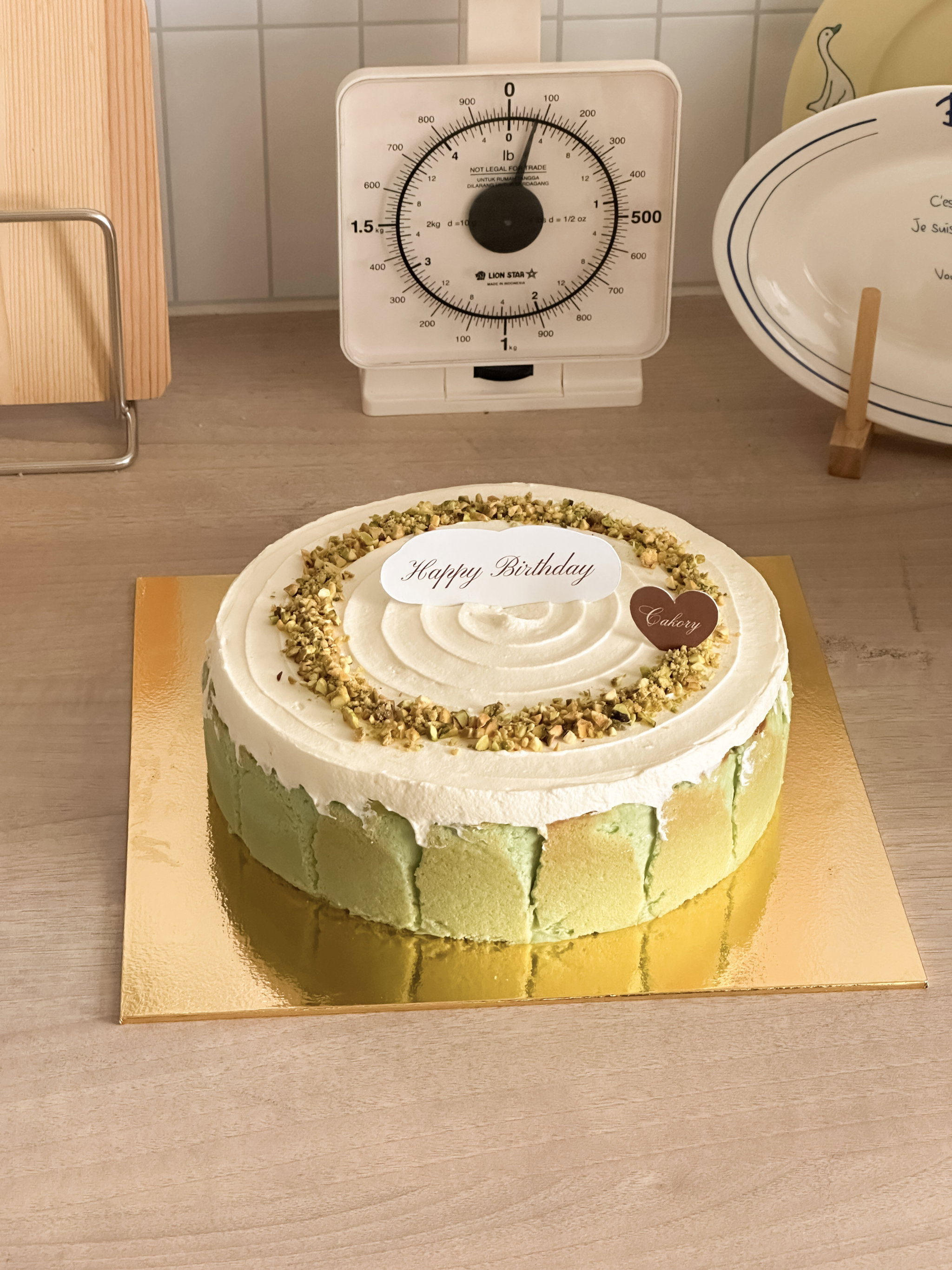 Pistachio Basque Burnt Cheesecake_2