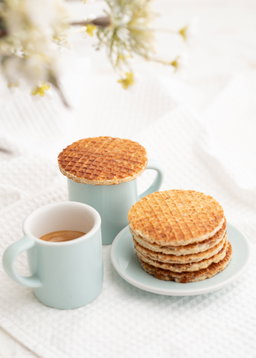 Coffee Caramel Waffle