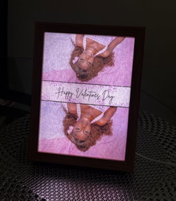 Wooden LED Frame