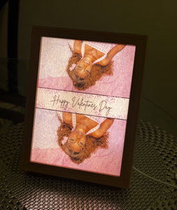 Wooden LED Frame