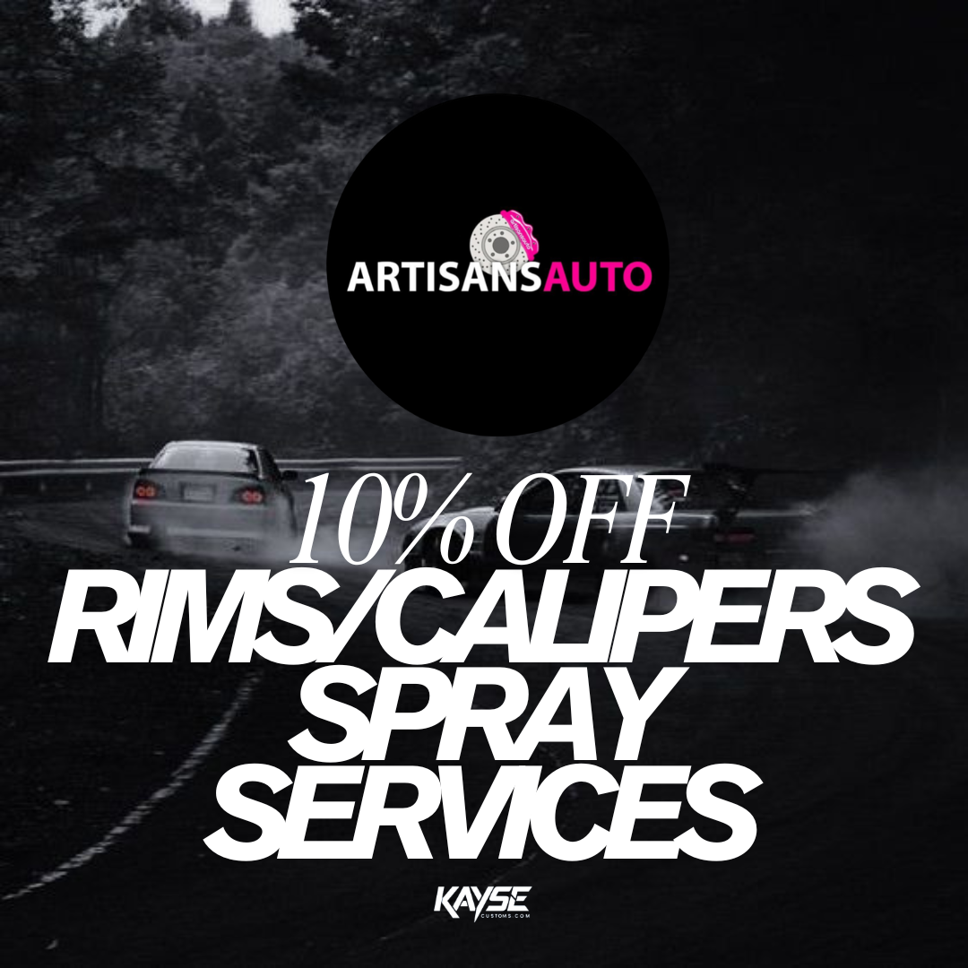 10% Off Rims/Calipers Spray Services